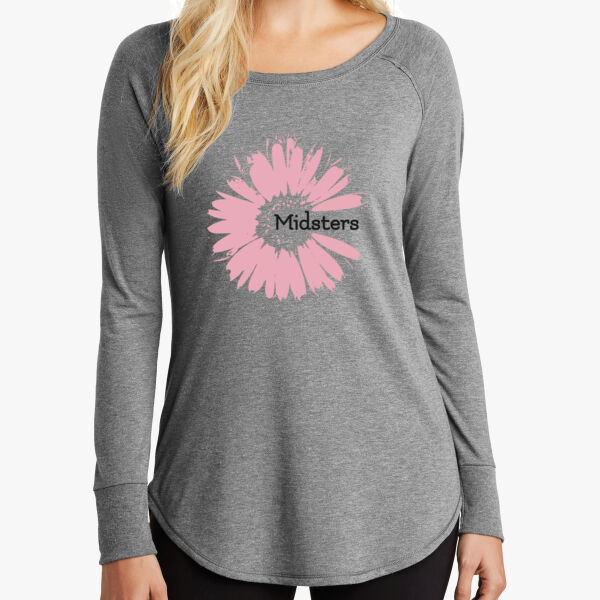 The Midsters - Women's Perfect Tri ® Long Sleeve Tunic Tee Thumbnail